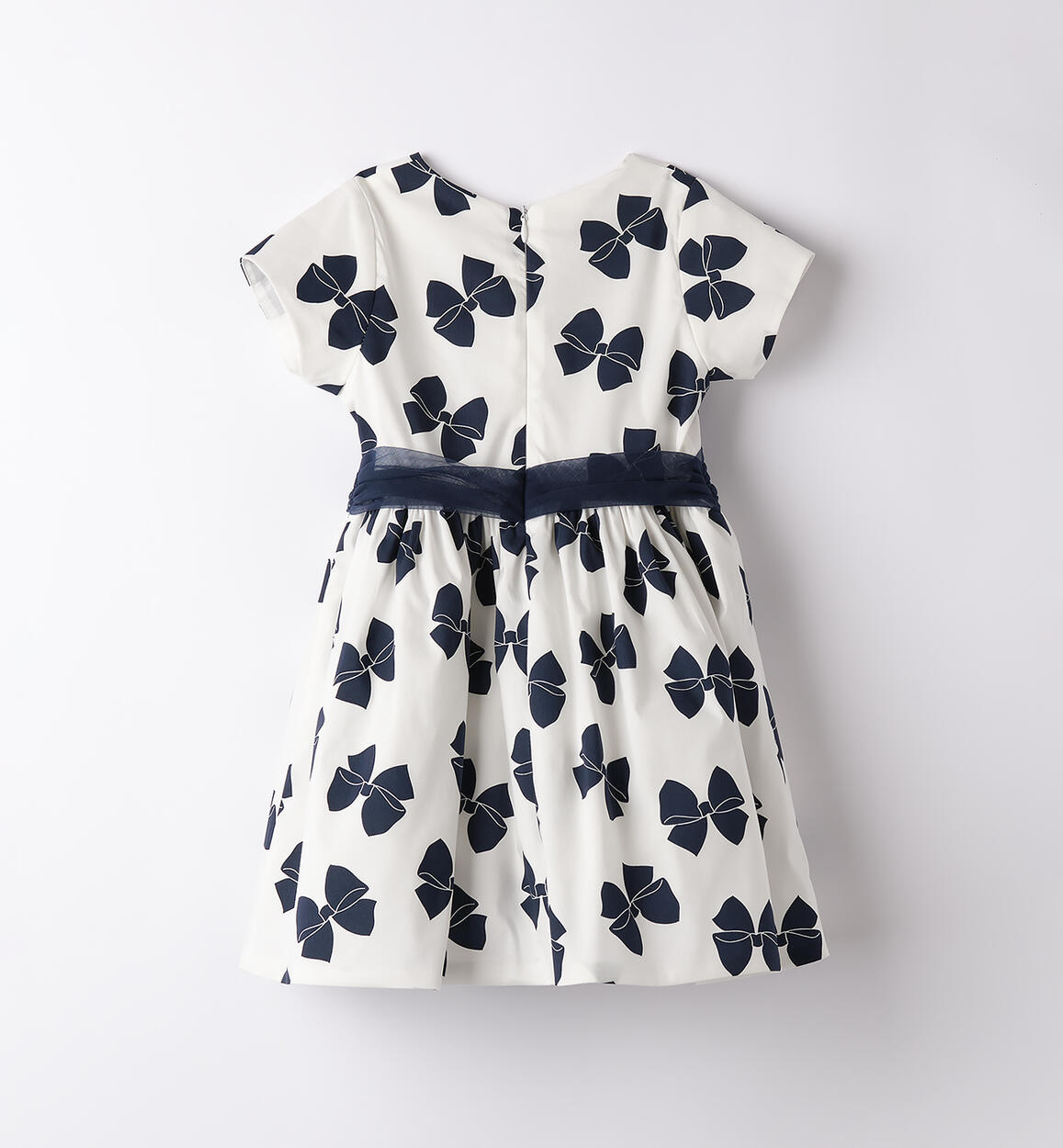 Abito da cerimonia bambina BIANCO-BLU-6BHZ - 1444B34400