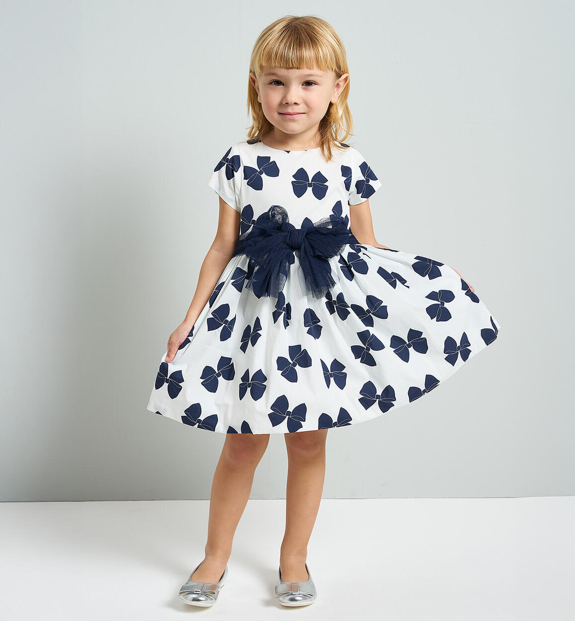 Abito da cerimonia bambina BIANCO iDO