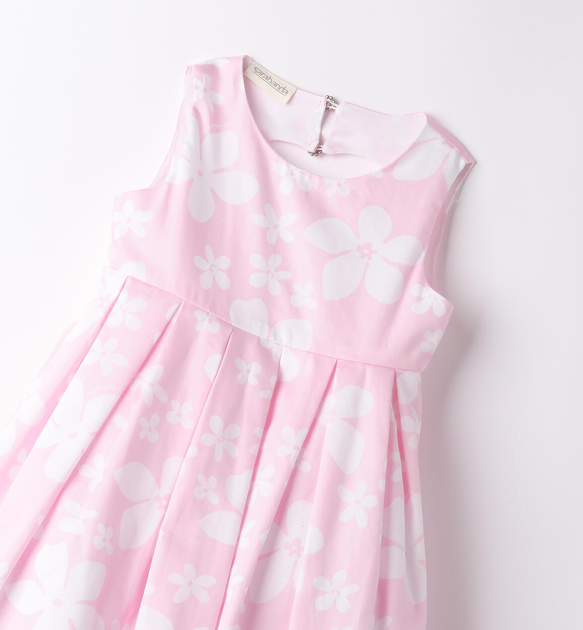 Abito elegante bambina ROSA-BIANCO-6BLR - 1450B33600