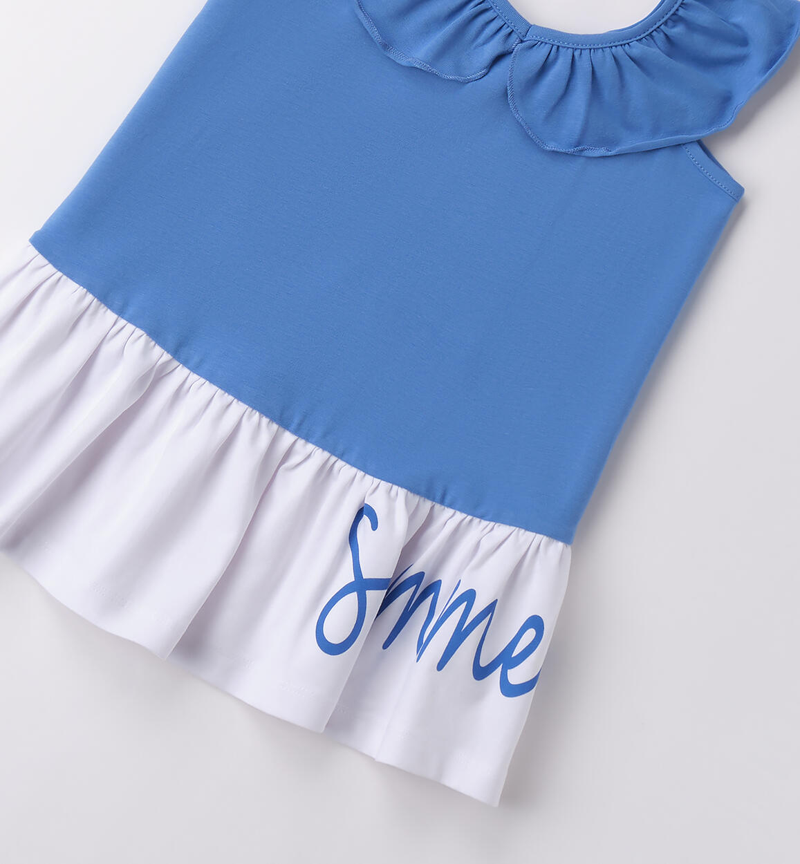 Abito estivo per bambina AZZURRO-3637 - 1454B49600