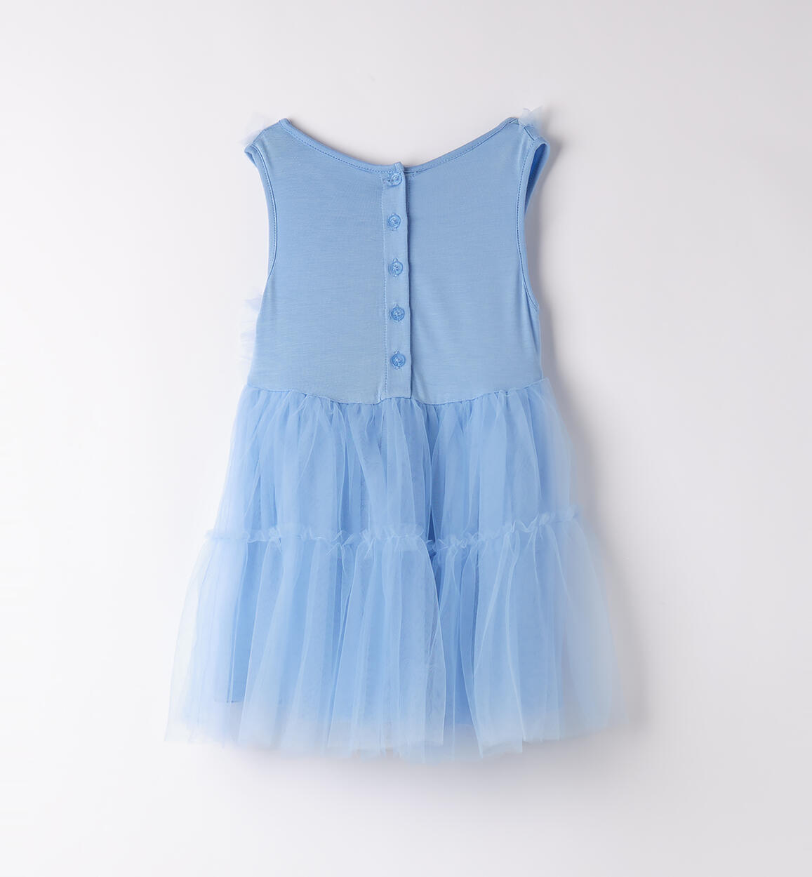 Abito in tulle bambina AZZURRO-3635 - 1450B33800