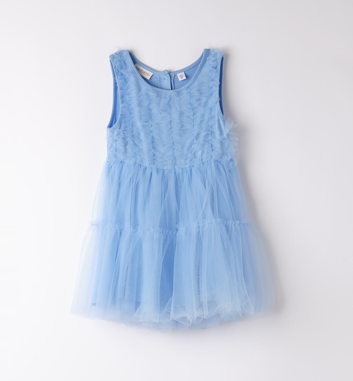 Abito in tulle bambina AZZURRO-3635 - 1450B33800