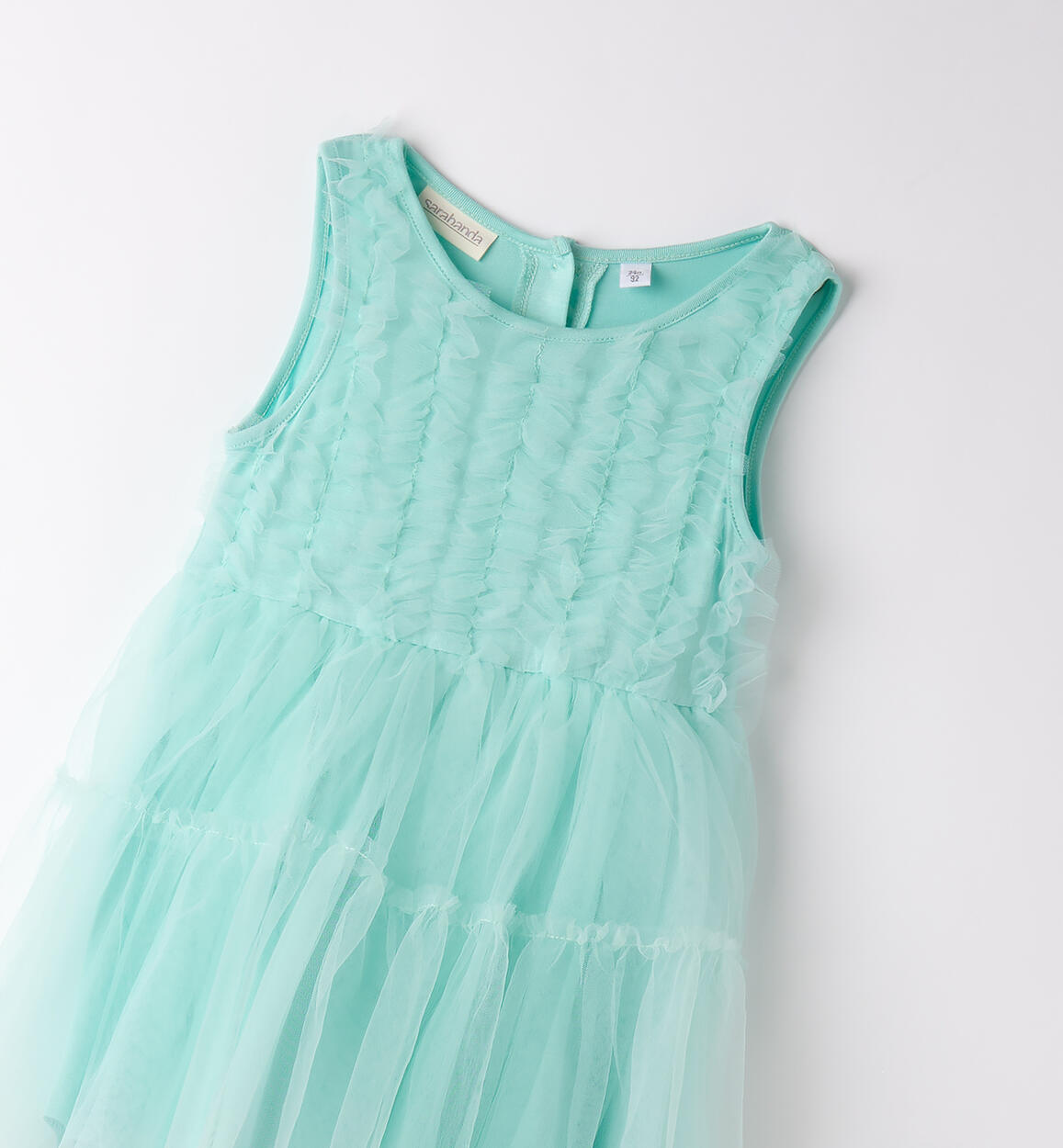 Abito in tulle bambina VERDE Sarabanda