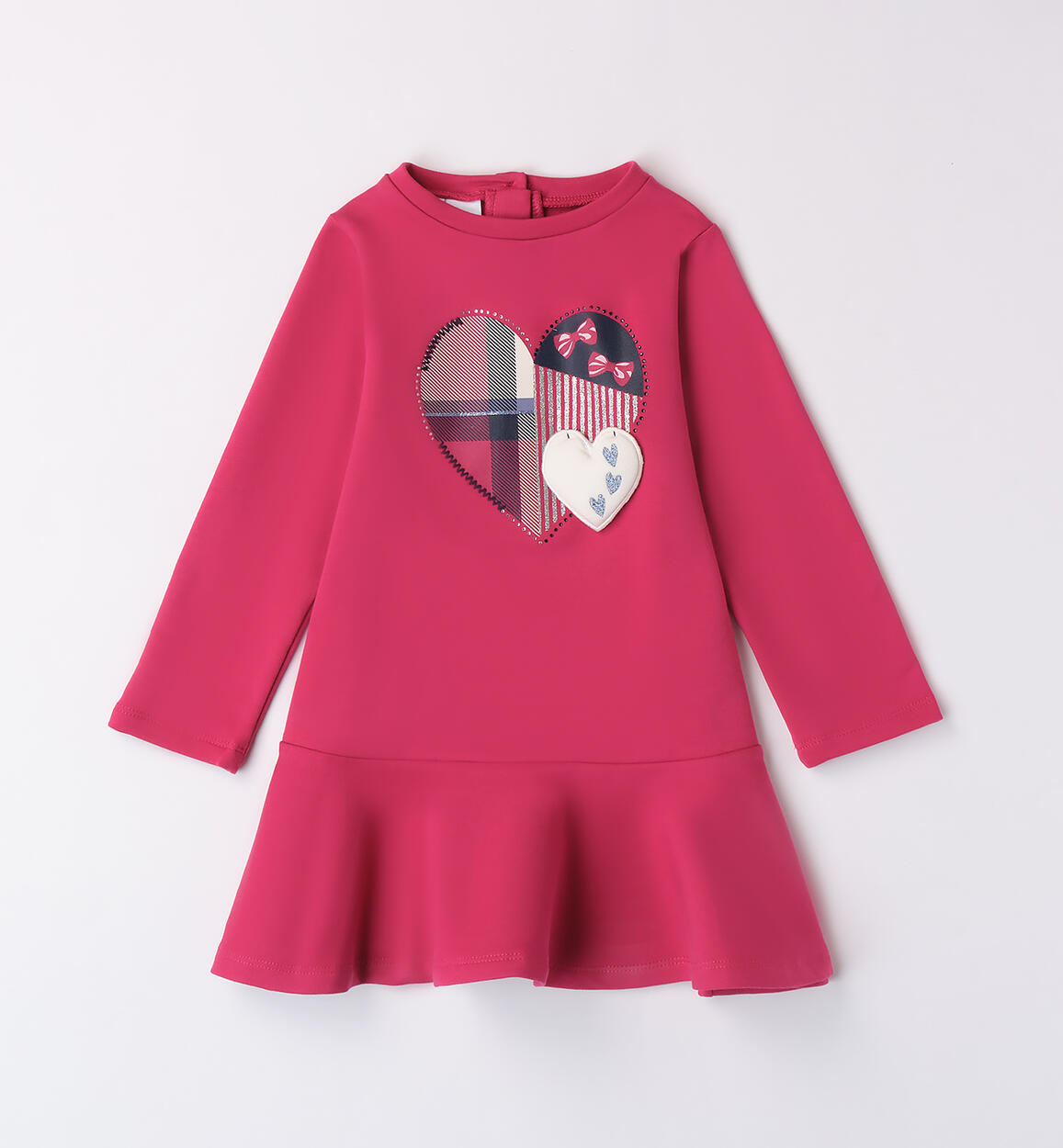 Abito invernale bambina ROSSO iDO