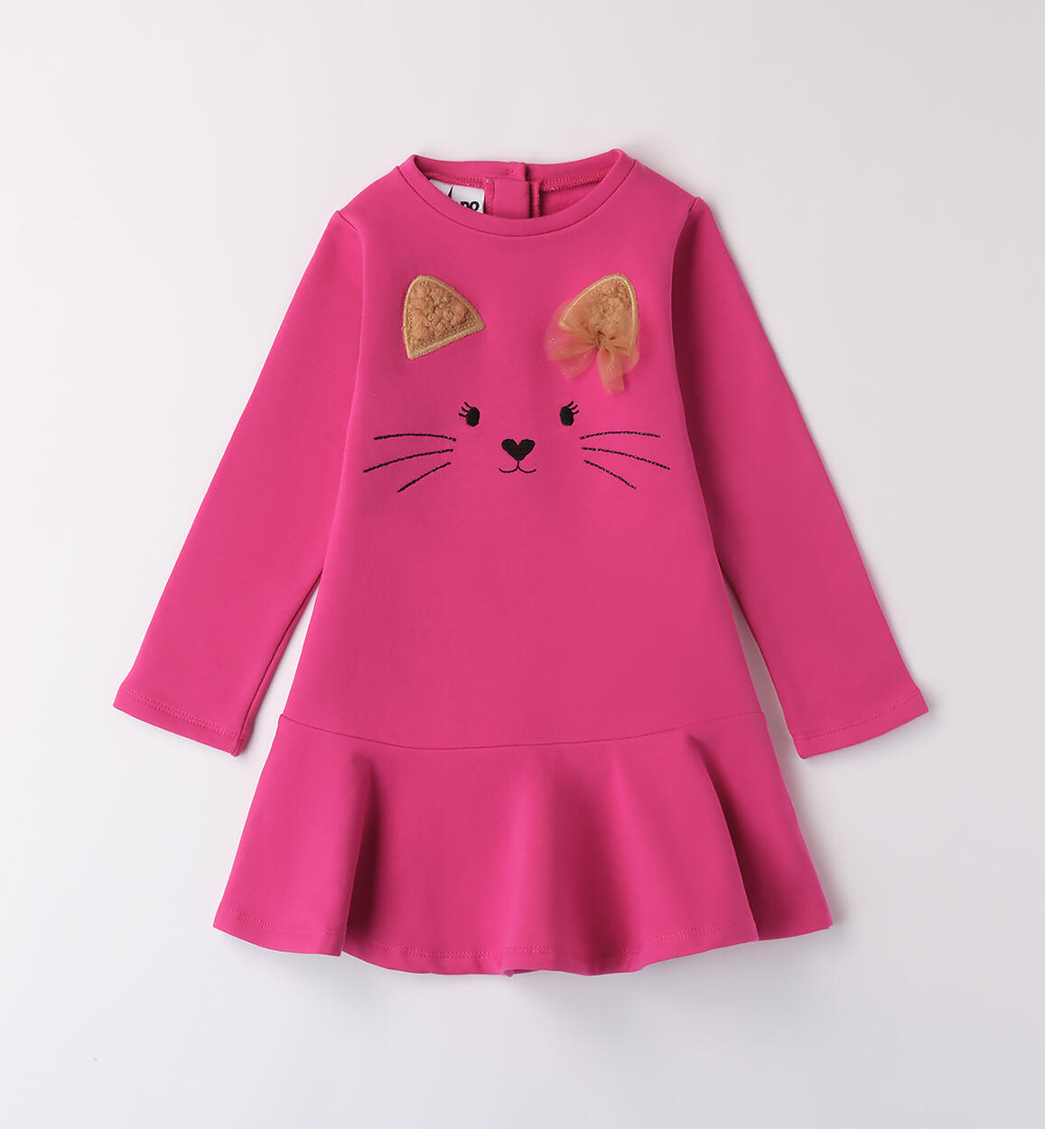 Abito invernale per bambina FUCSIA iDO