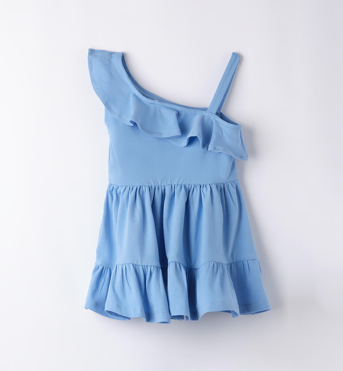Abito monospalla bambina AZZURRO-3635 - 1450B34100