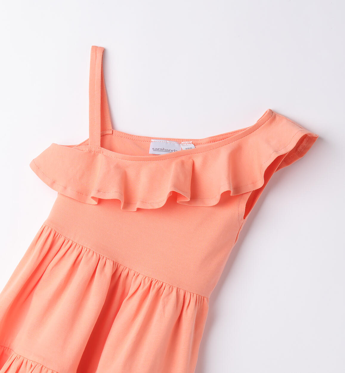 Abito monospalla bambina DESERT FLOWER PEACH -2124 - 1450B34100