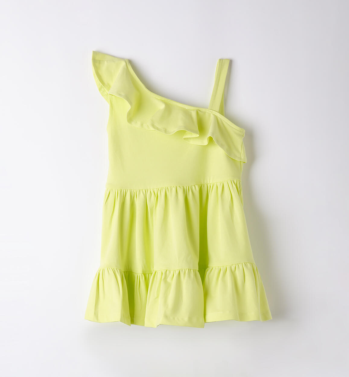 Abito monospalla bambina GIALLO-5241 - 1450B34100
