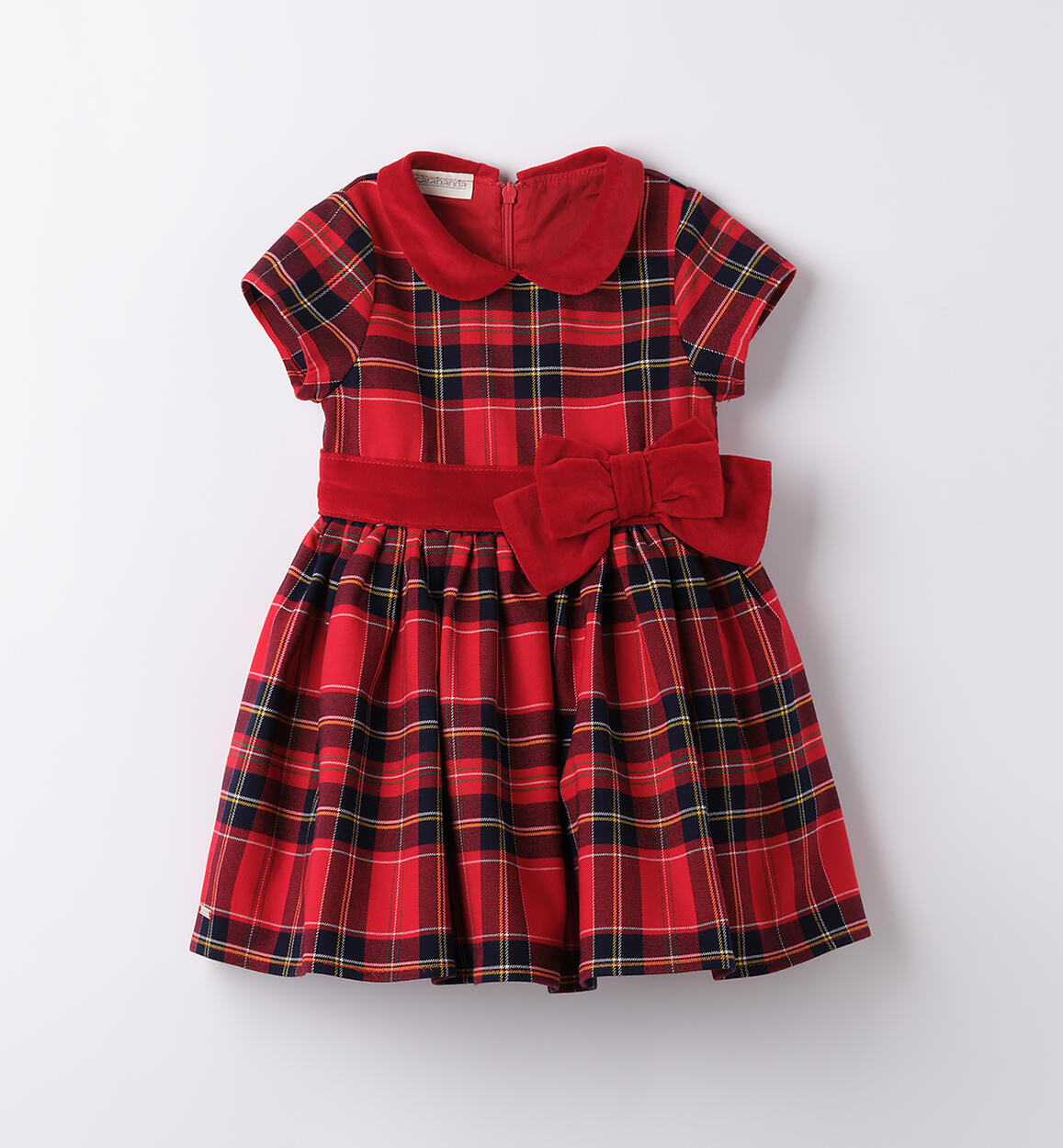 Abito natalizio bambina ROSSO Sarabanda