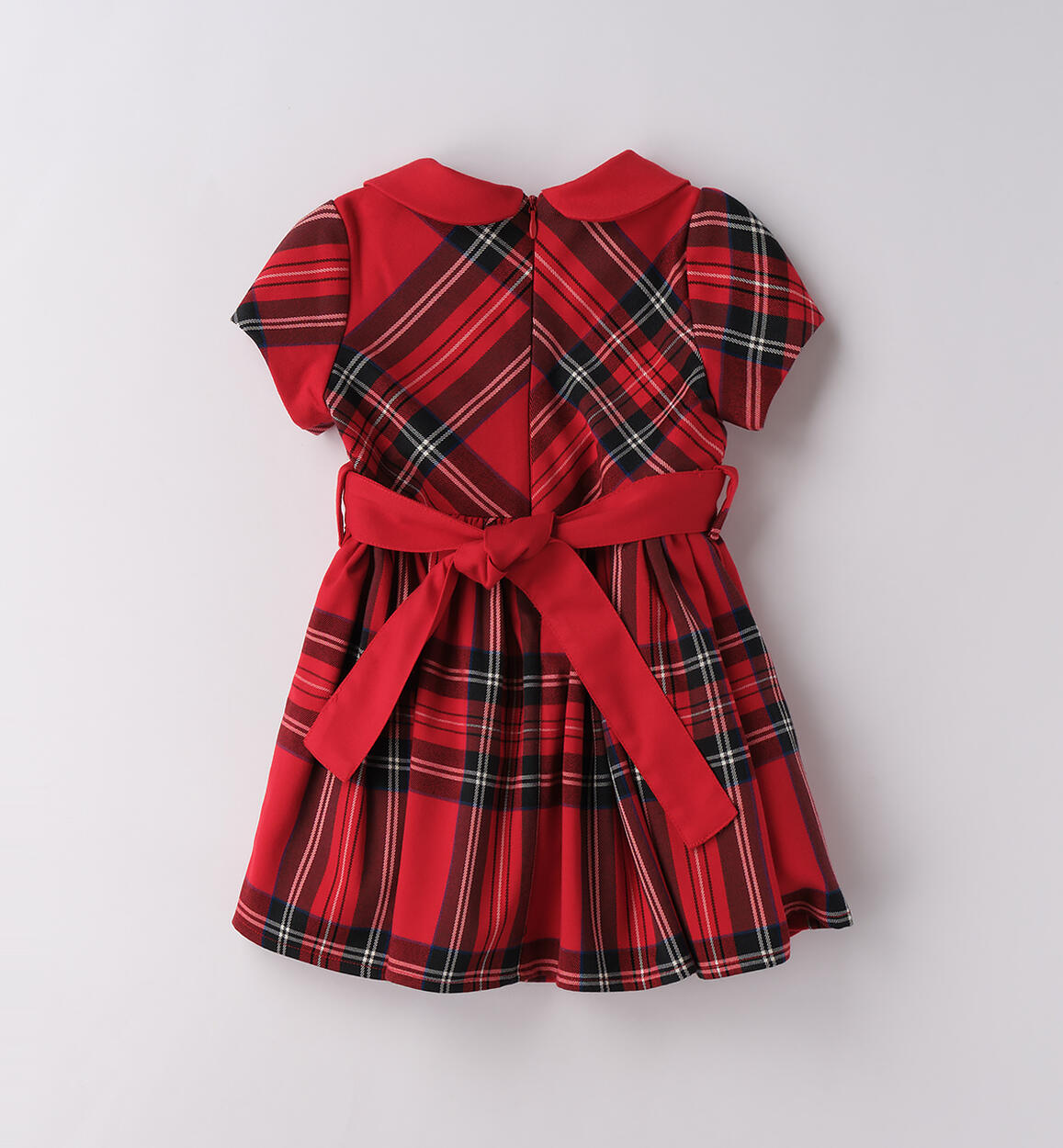 Abito natalizio bambina ROSSO-2253 - 1444F37700
