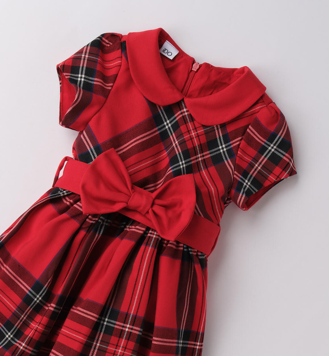 Abito natalizio bambina ROSSO-2253 - 1444F37700