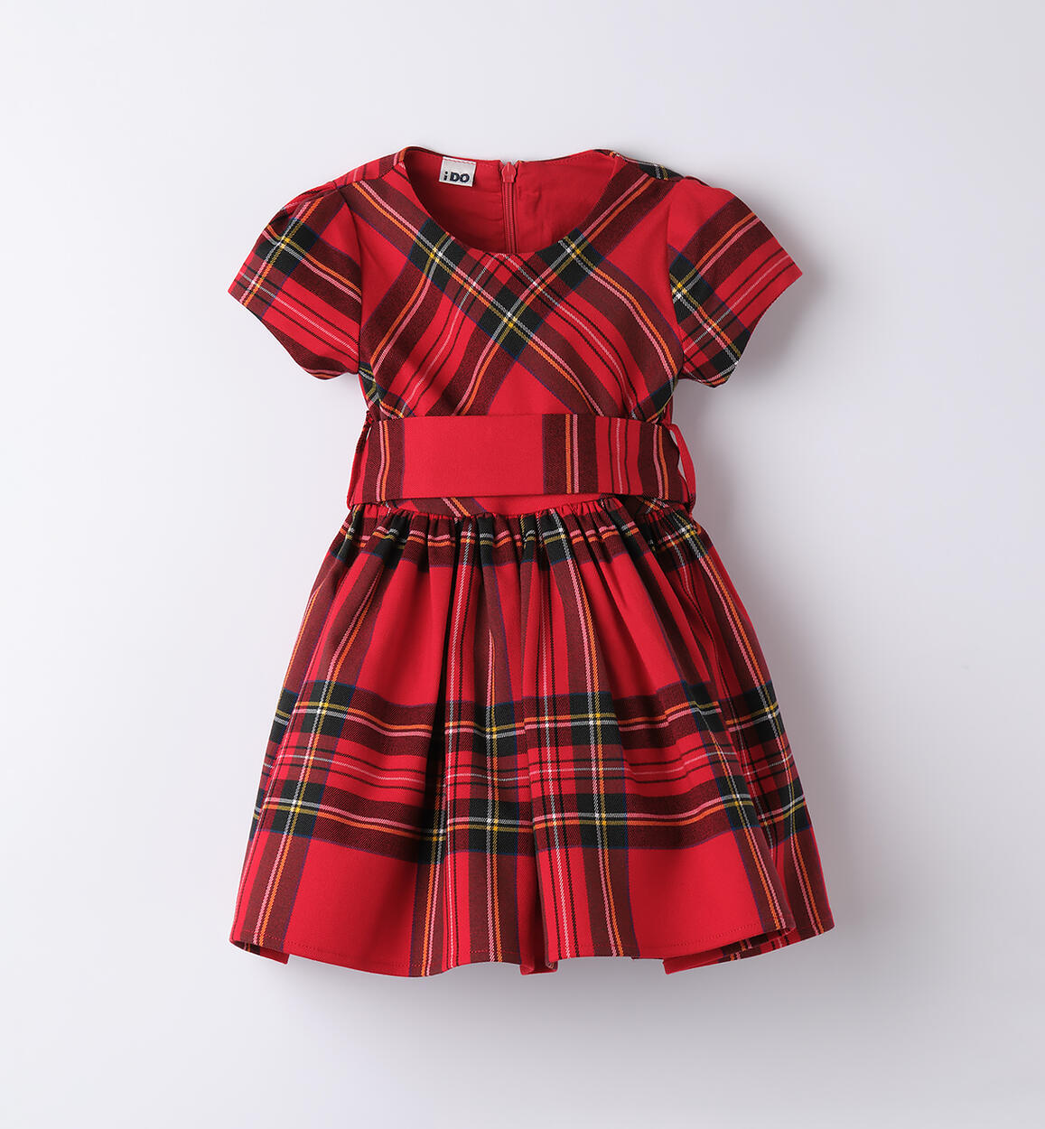 Abito natalizio bambina ROSSO iDO