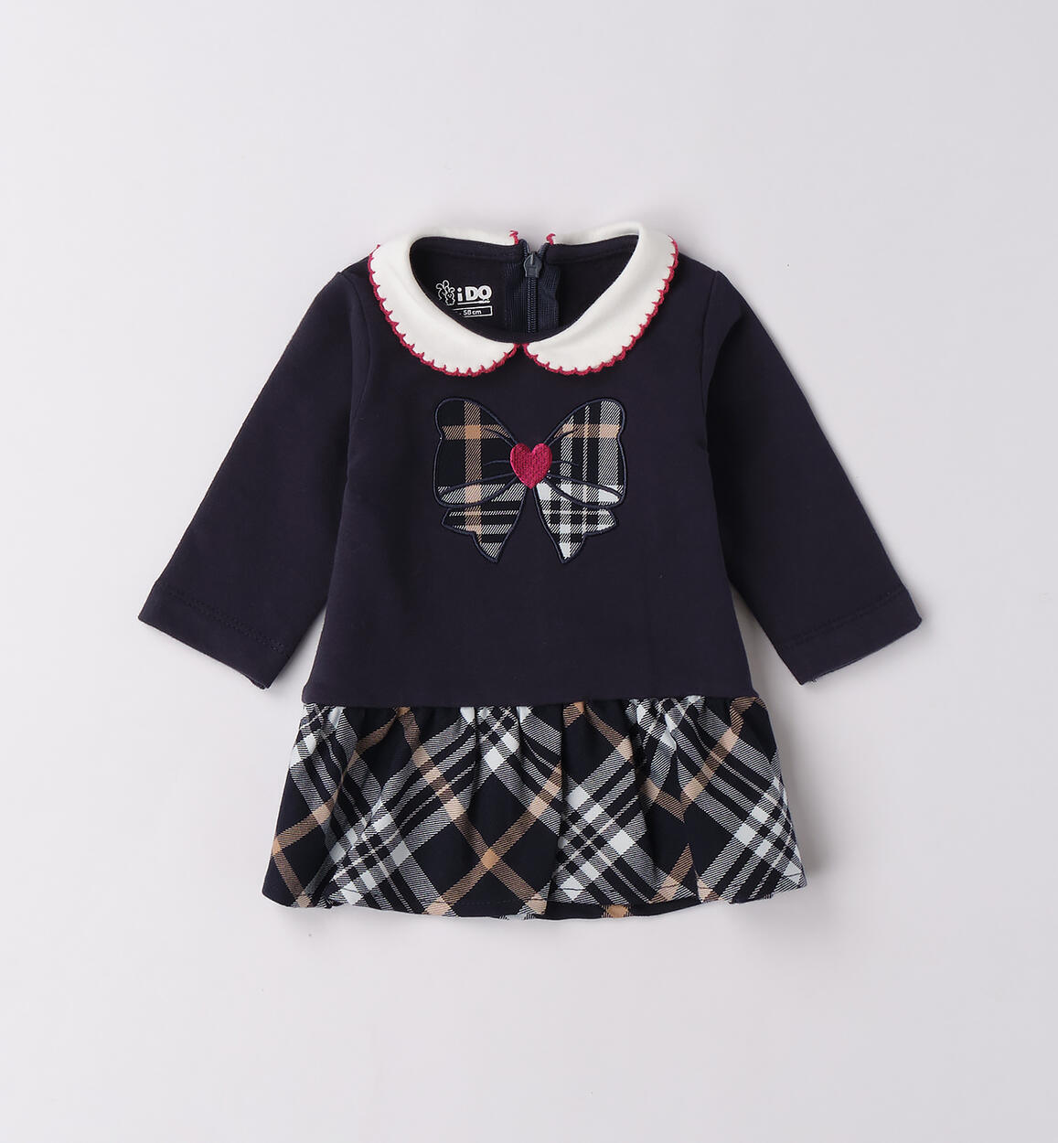 Abito per bimba neonata BLU iDO