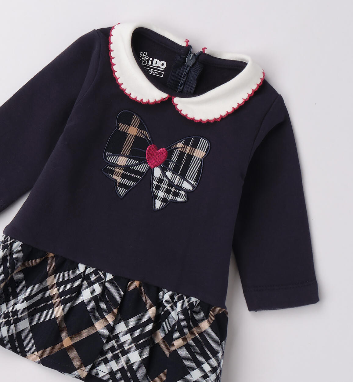 Abito per bimba neonata NAVY-3885 - 0444F09900