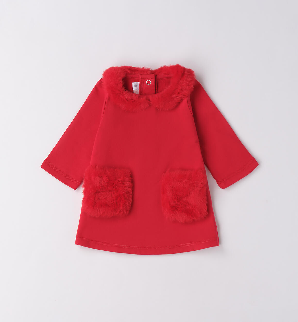 Abito per bimba neonata ROSSO Minibanda