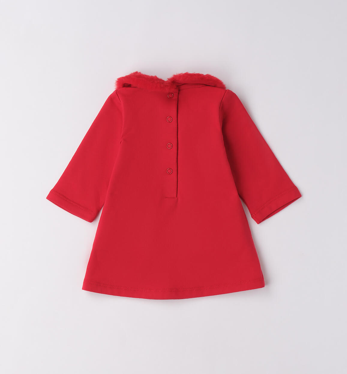 Abito per bimba neonata ROSSO-2253 - 0443F72700