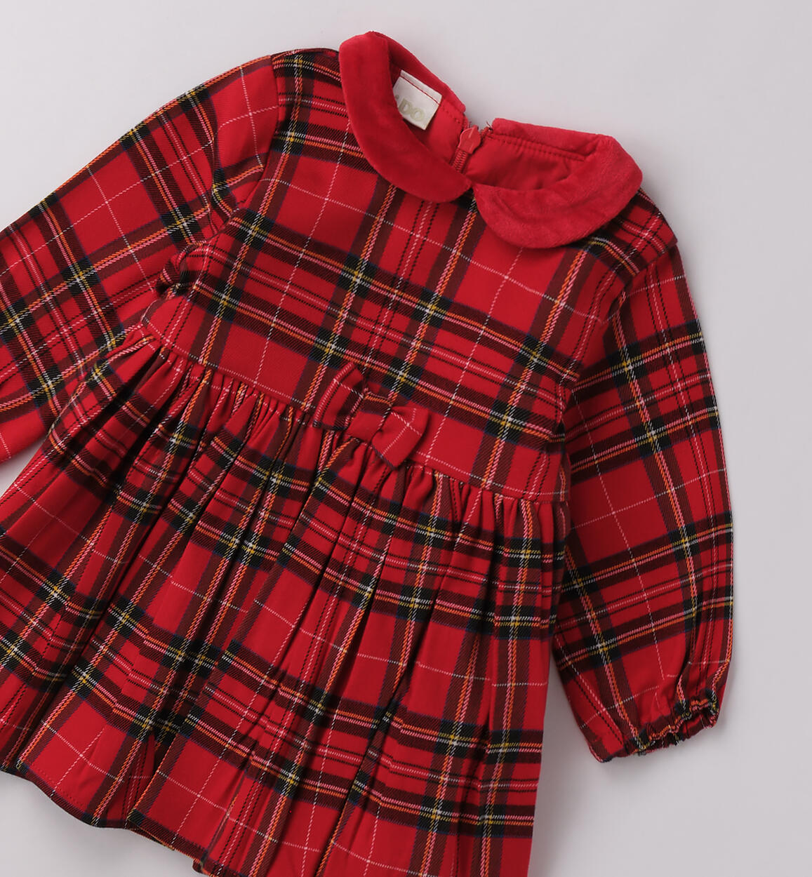 Abito per Natale bimba ROSSO-2253 - 0444F10500