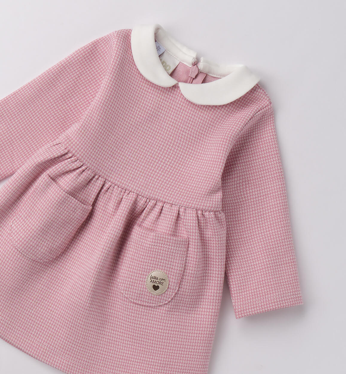 Abito per neonata ROSA ANTICO-2748 - 0444F10100