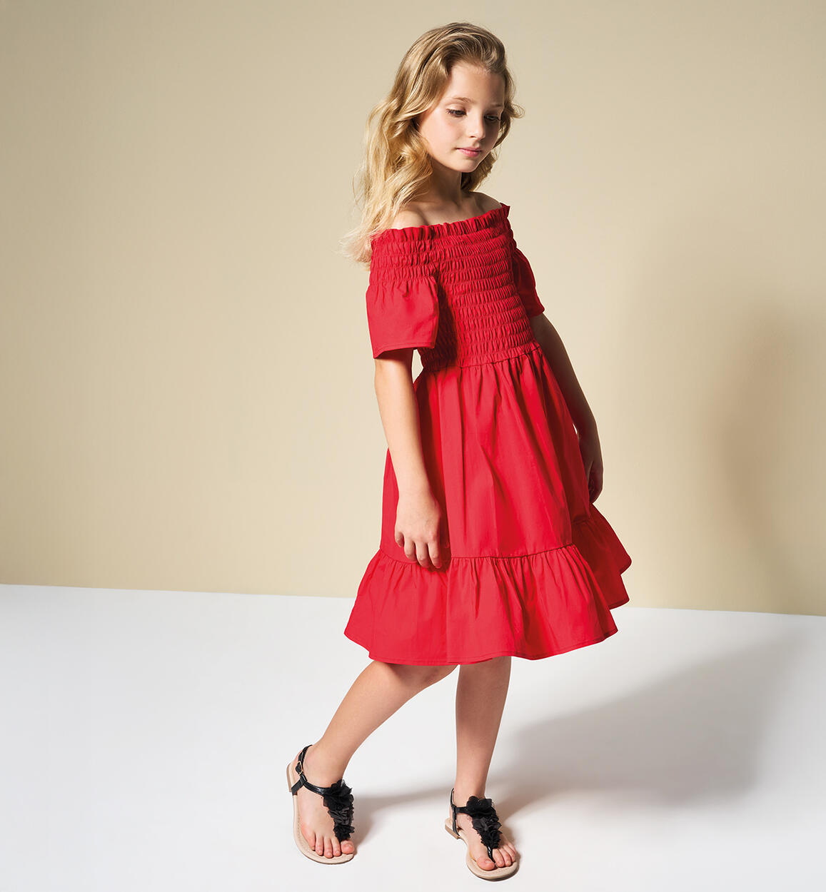 Abito Sarabanda per ragazza ROSSO Sarabanda