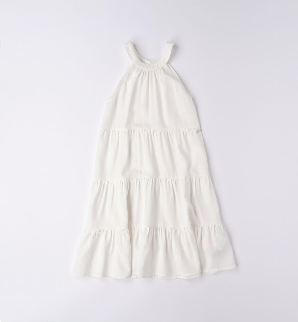 Abito scollo americana ragazza PANNA Sarabanda