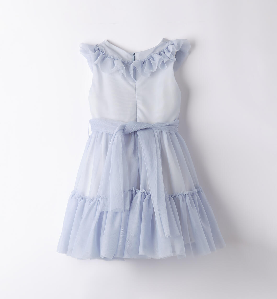 Abito tulle bambina AZZURRO-3811 - 1444B34500