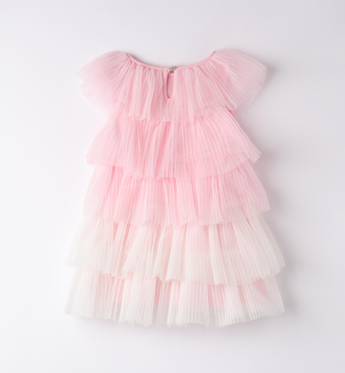 Abito tulle bambina ROSA-2762 - 1450B33700
