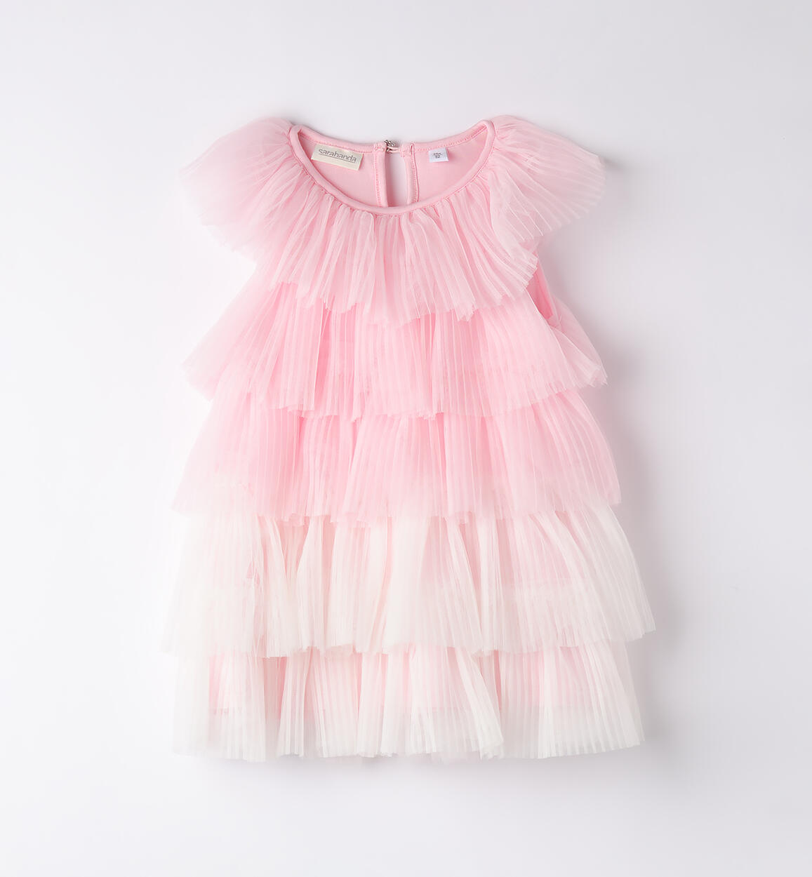 Abito tulle bambina ROSA-2762 - 1450B33700