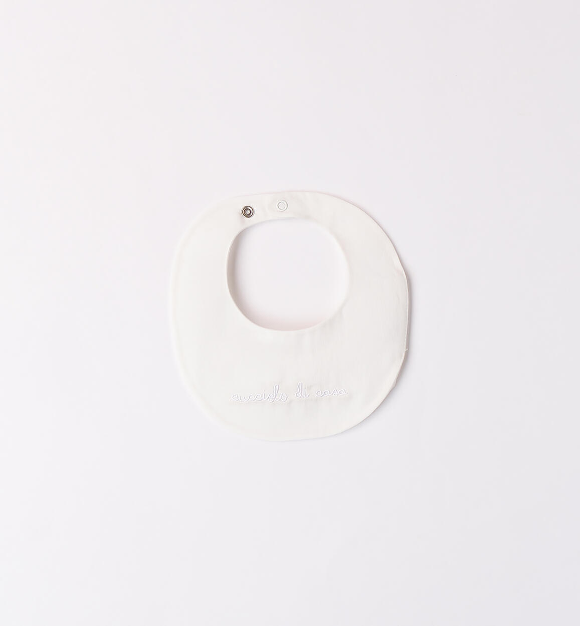 Bavaglio neonato BIANCO Minibanda