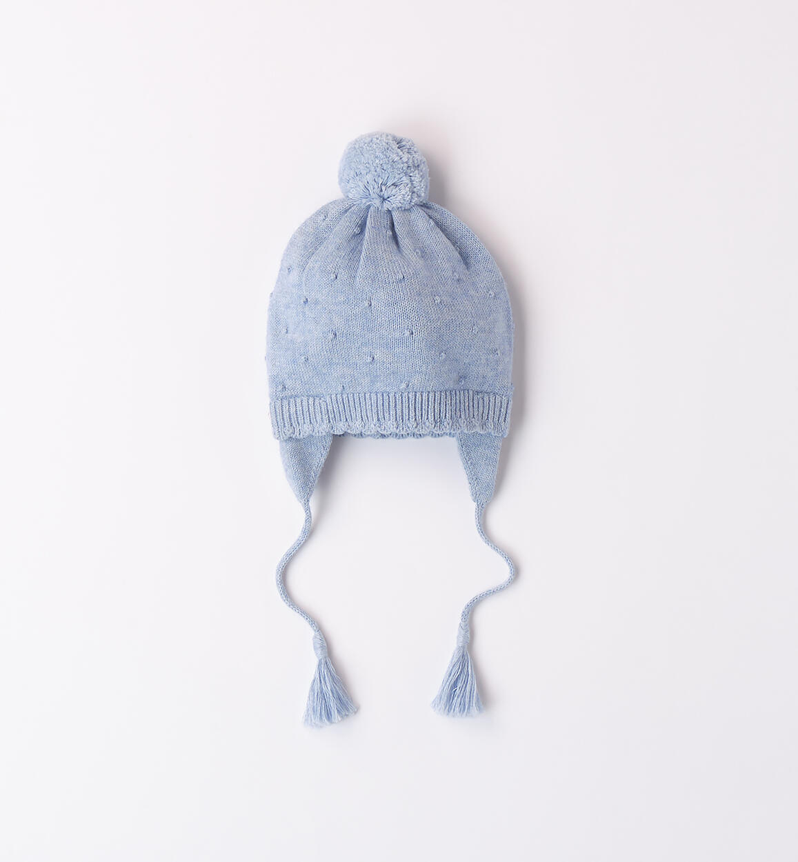 Berretto neonata iDO AZZURRO MELANGE-8925 - 0054F96600