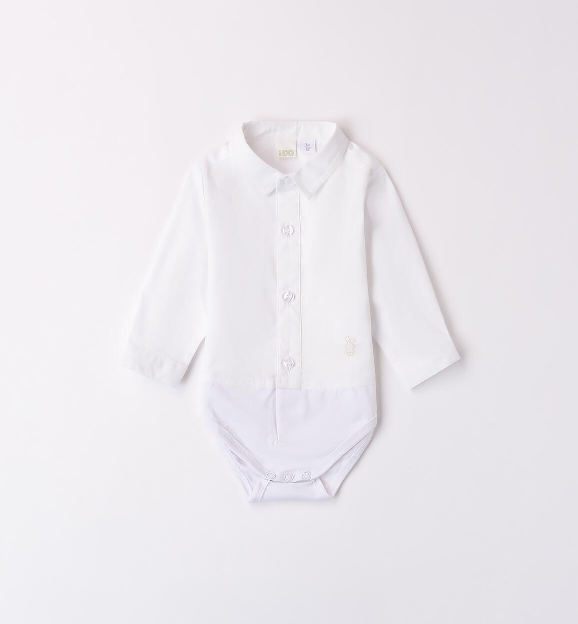 Body camicia neonato BIANCO iDO