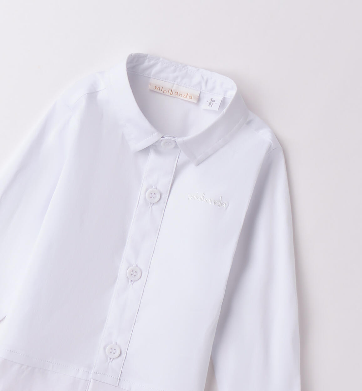 Body camicia neonato BIANCO-0113 - 0183B60100