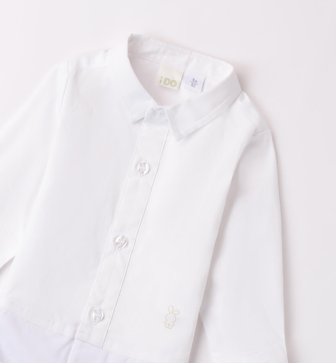 Body camicia neonato BIANCO-0113 - 0184B05000