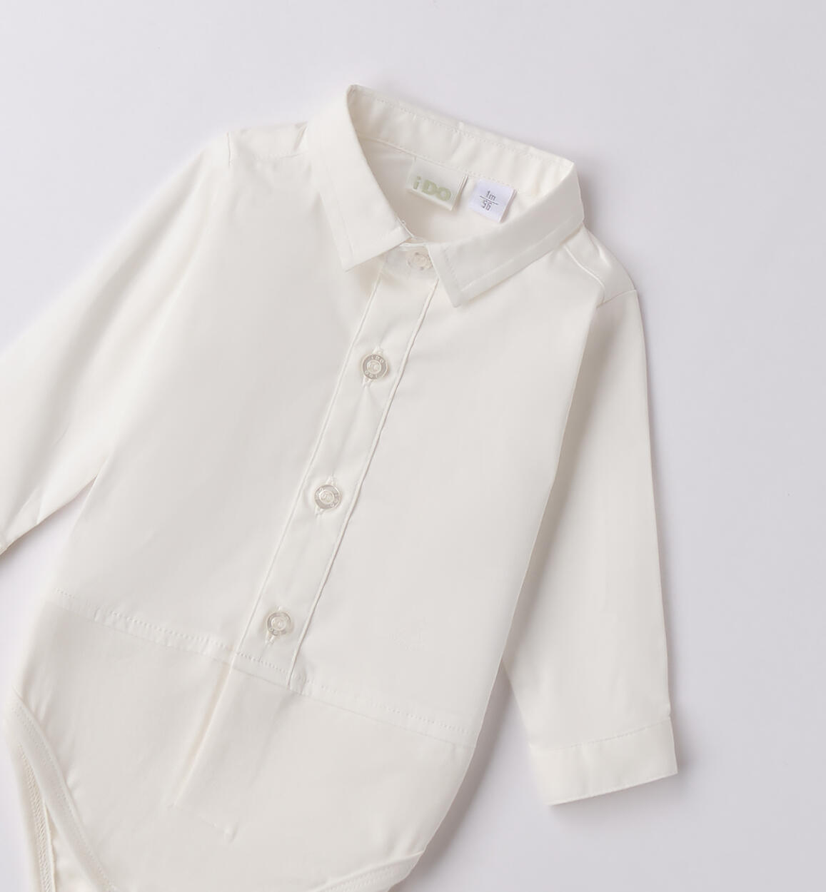 Body camicia neonato PANNA-0112 - 0184F03400