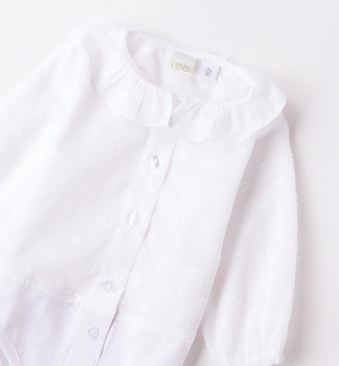 Body da neonata BIANCO-0113 - 0484B10500