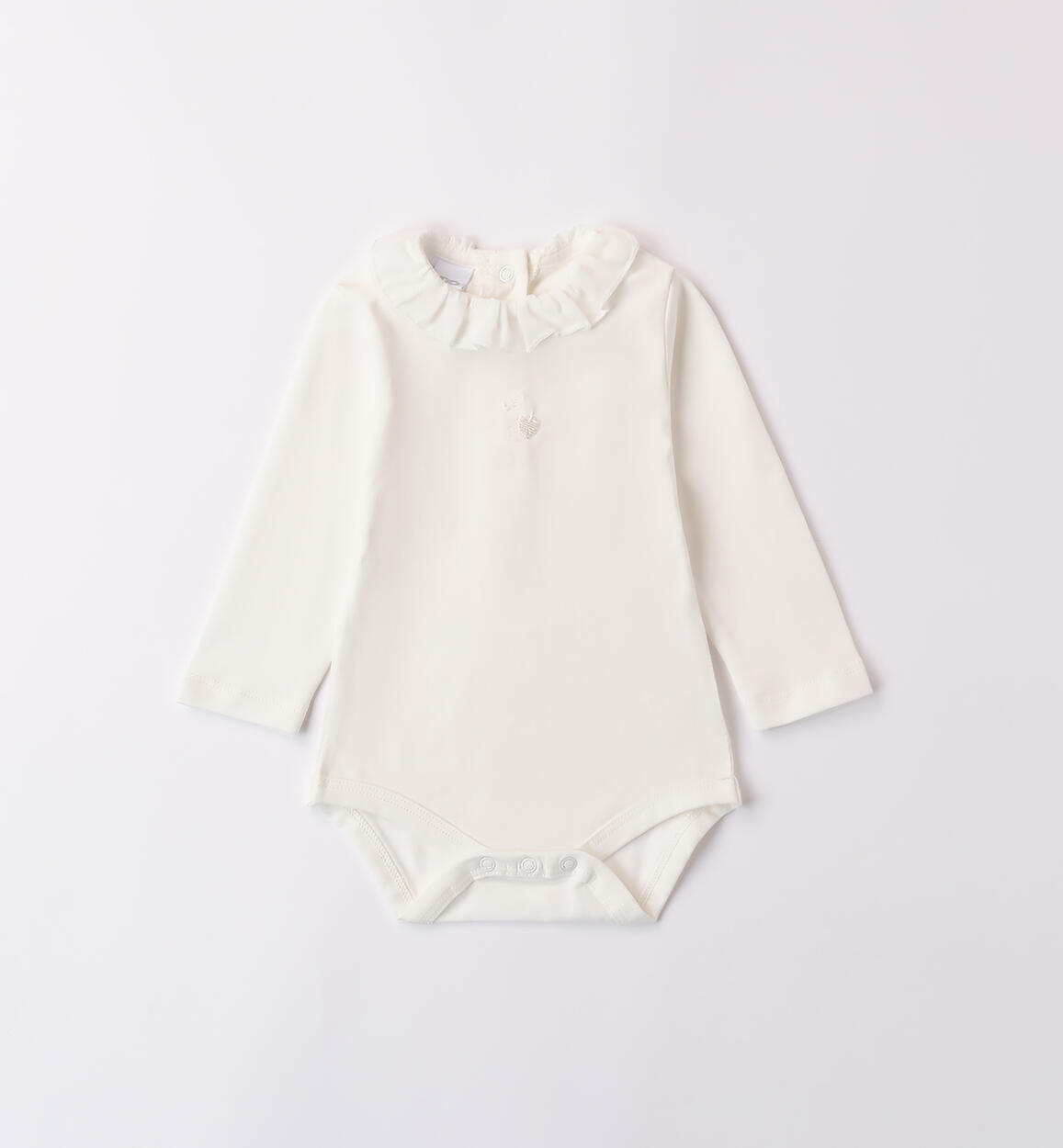 Body neonata con colletto PANNA iDO