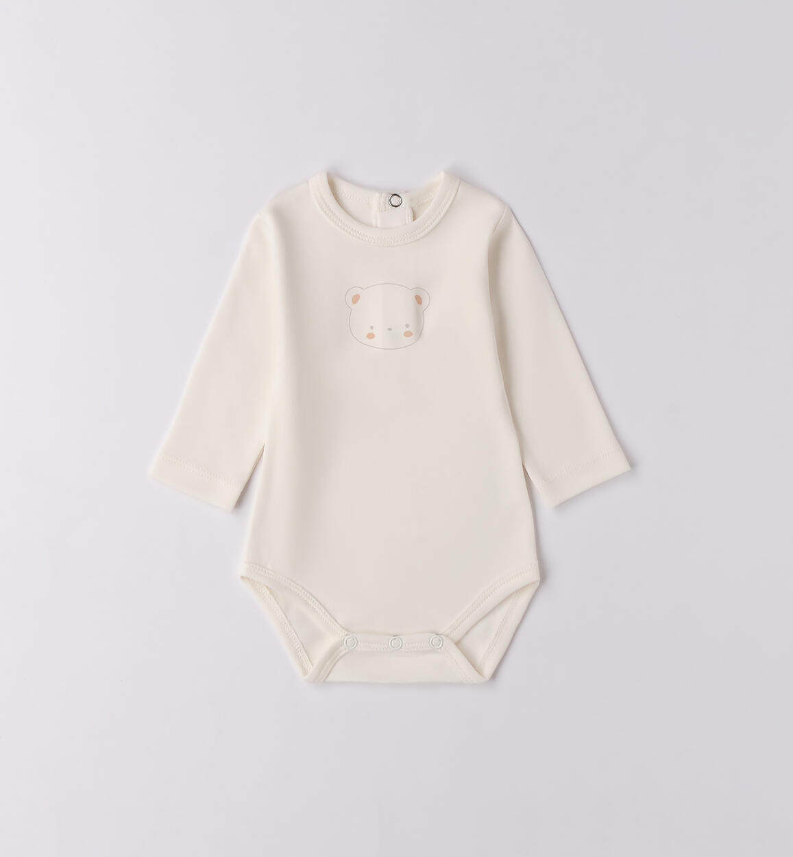 Body neonati modello unisex PANNA Minibanda