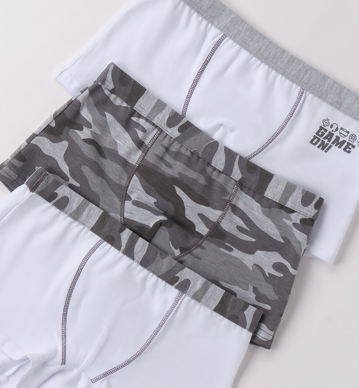 Boxer per bambino GRIGIO-GRIGIO-6BTZ - 2104F94200