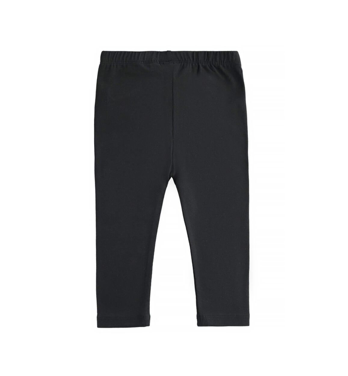 Caldo leggings bambina tinta unita NERO-0658 - 1584658400