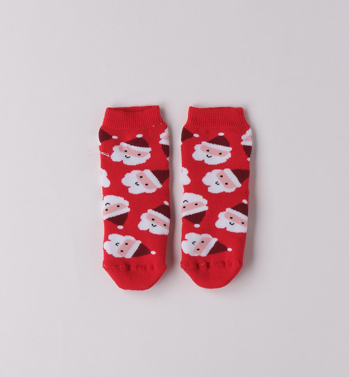 Calze antiscivolo bambina natale ROSSO iDO