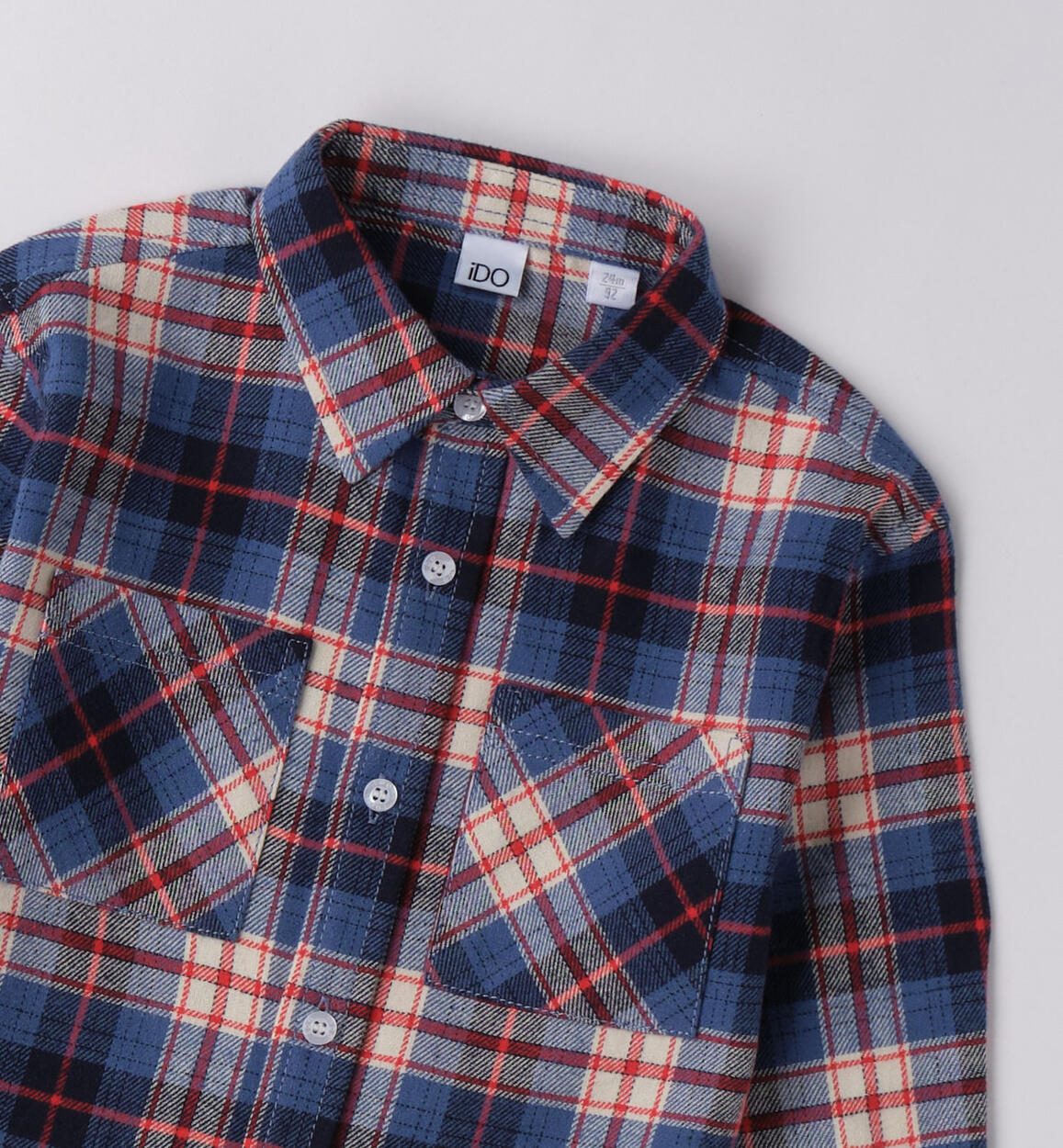 Camicia a righe bambino ROSSO-2236 - 1184F26700