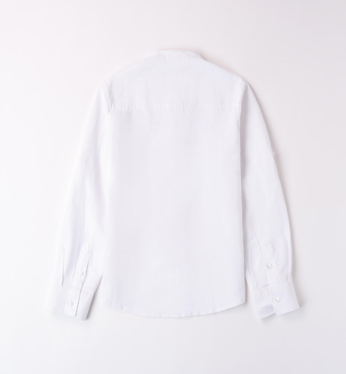 Camicia alla coreana ragazzo BIANCO-0113 - 2324B58800