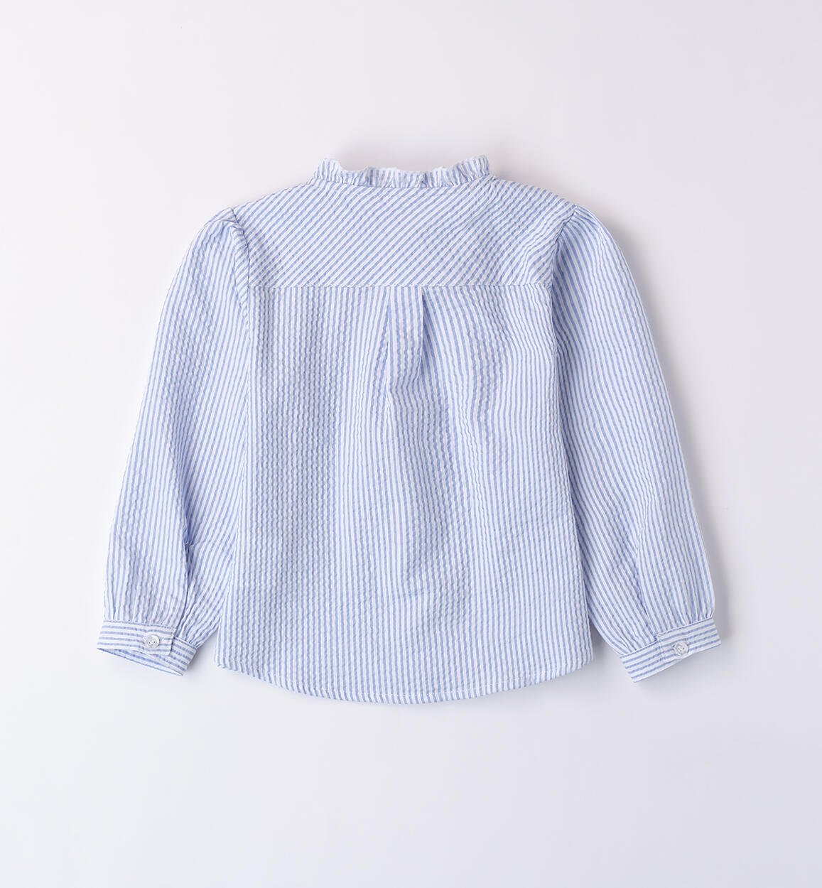 Camicia bambina a righe AZZURRO-3664 - 1384B33100