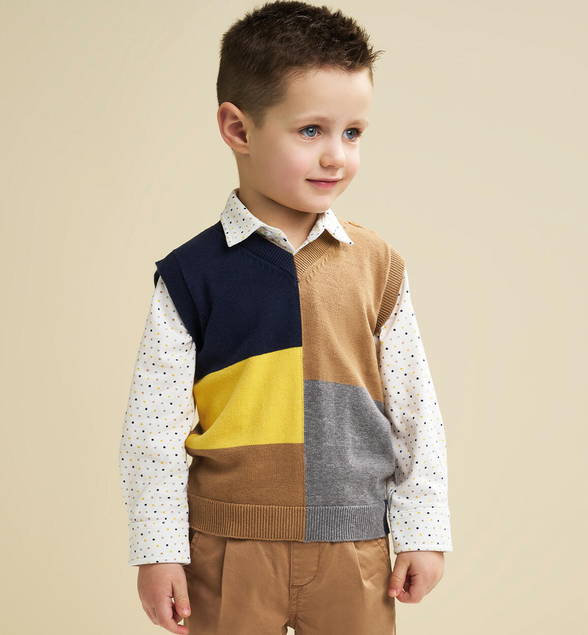 Camicia bambino elegante BIANCO iDO