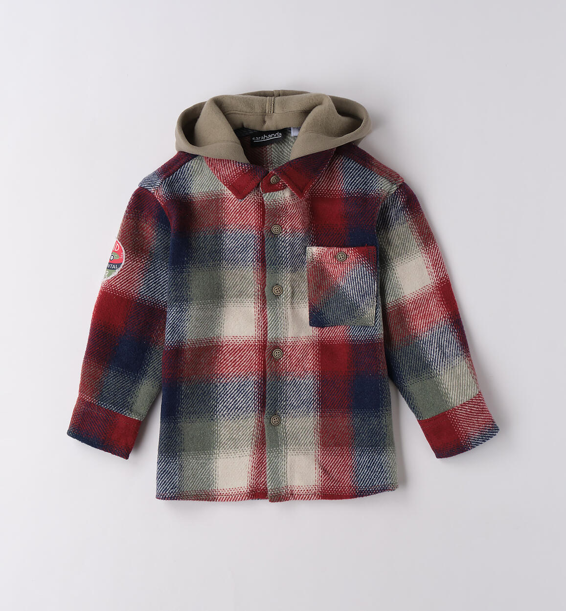 Camicia bambino Sarabanda BORDEAUX-2297 - 1180F12200