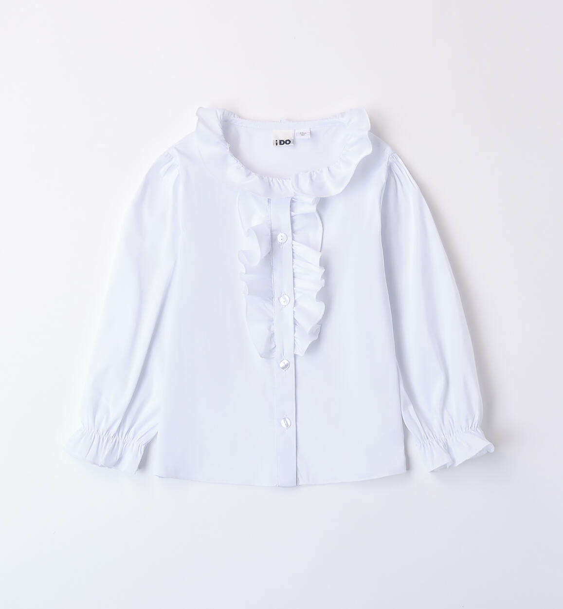 Camicia bianca bambina BIANCO iDO