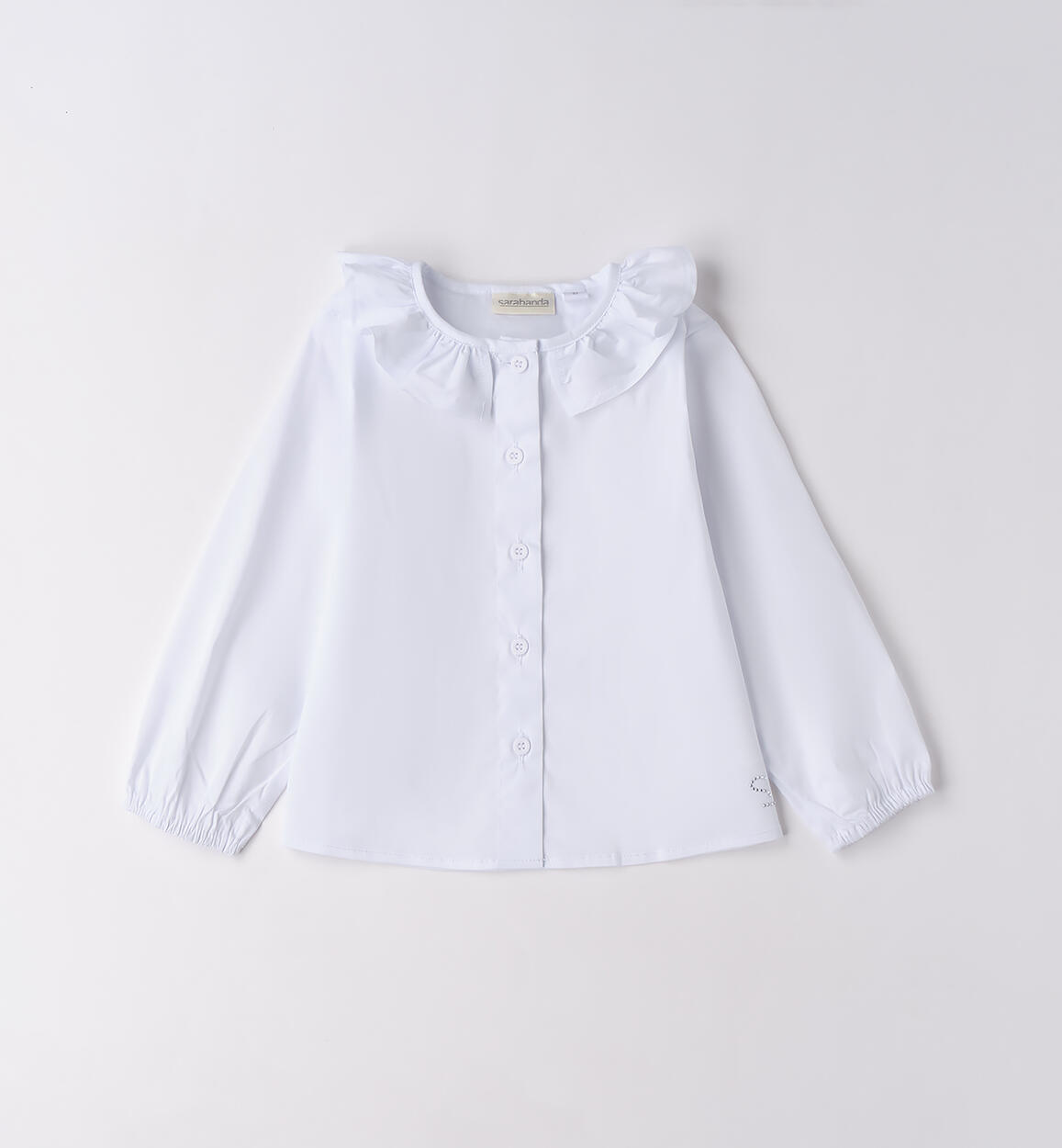 Camicia bianca bambina BIANCO-0113 - 1380F32400