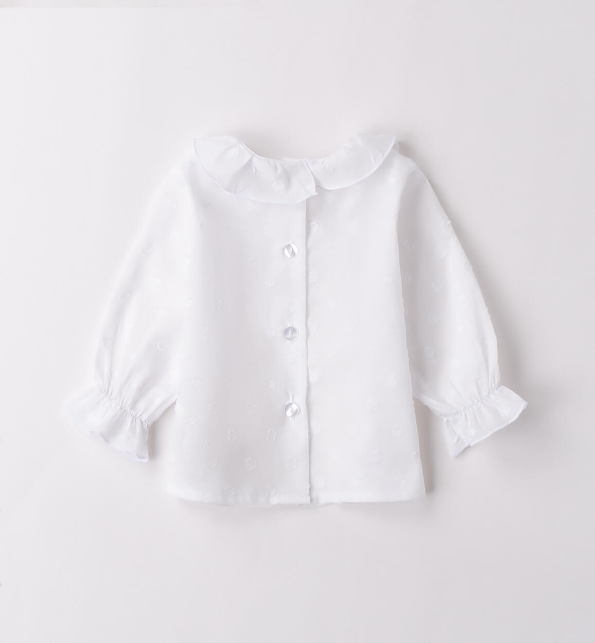 Camicia bianca bimba BIANCO-0113 - 0383B70000