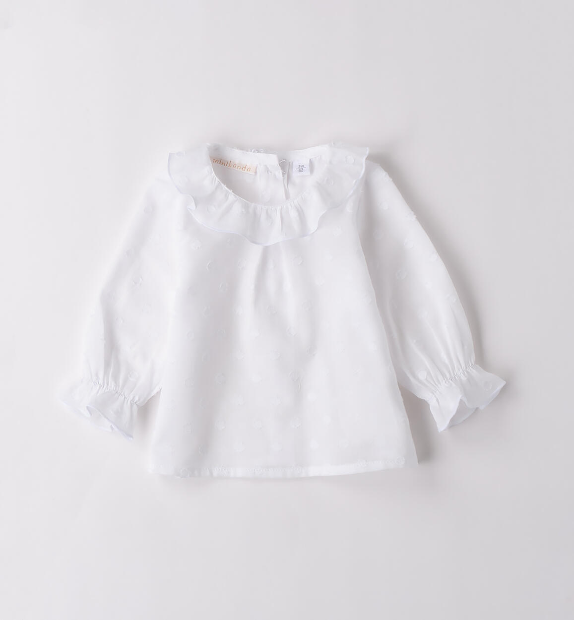 Camicia bianca bimba BIANCO-0113 - 0383B70000