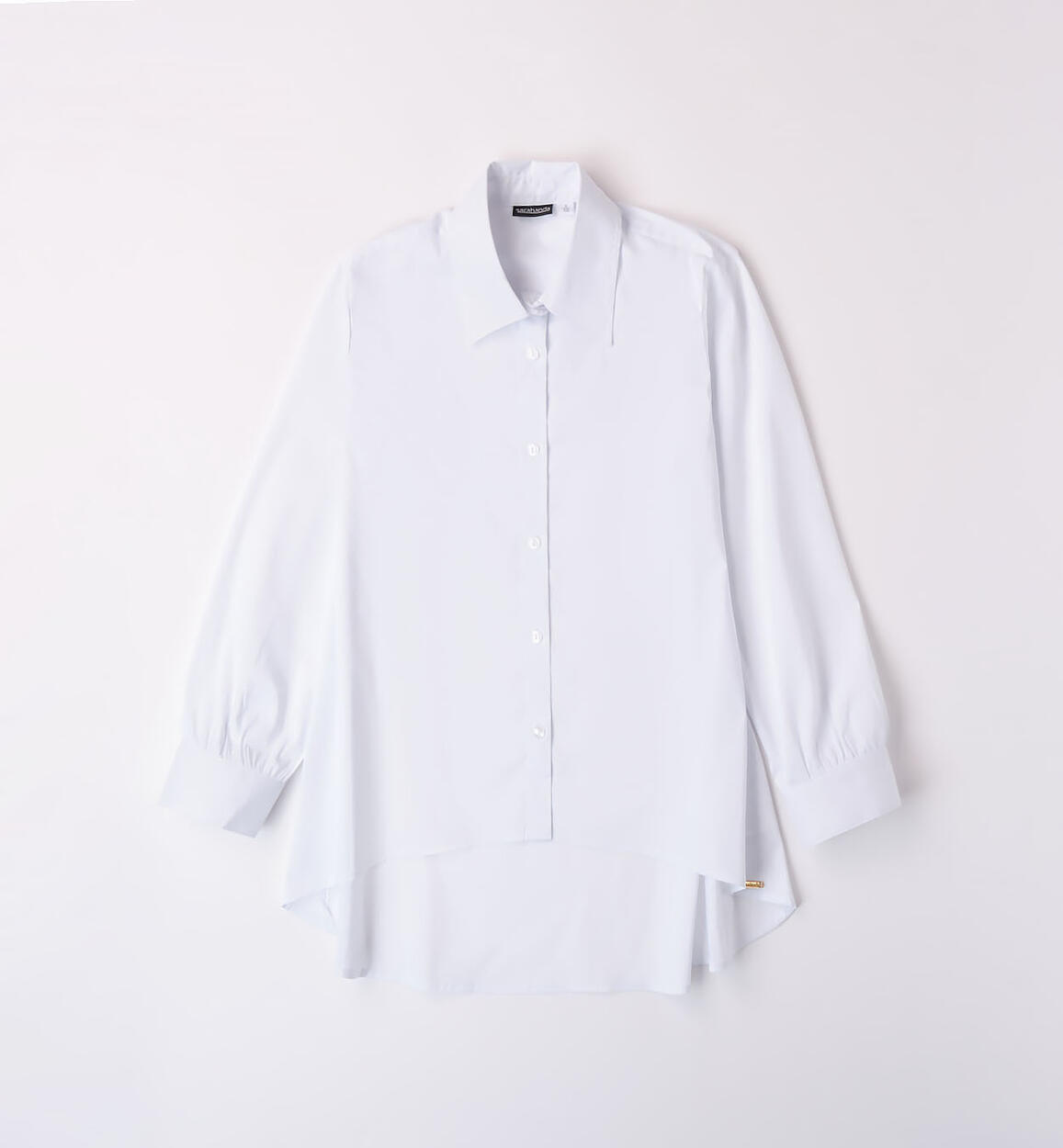 Camicia bianca manica lunga ragazza BIANCO Sarabanda