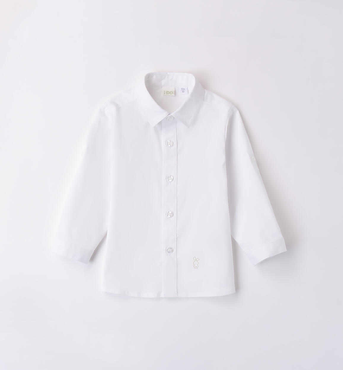 Camicia bianca neonato BIANCO iDO